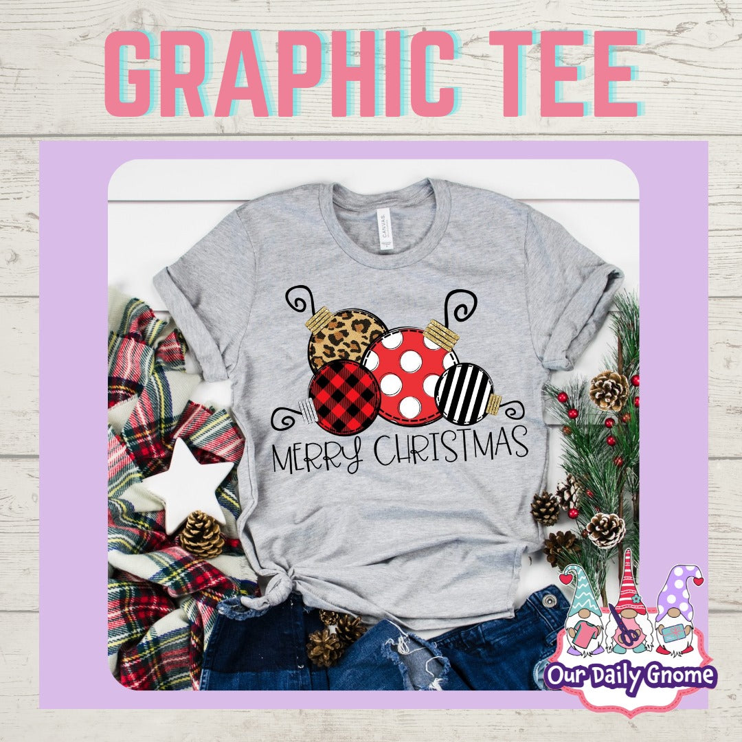 Merry Christmas Ornaments