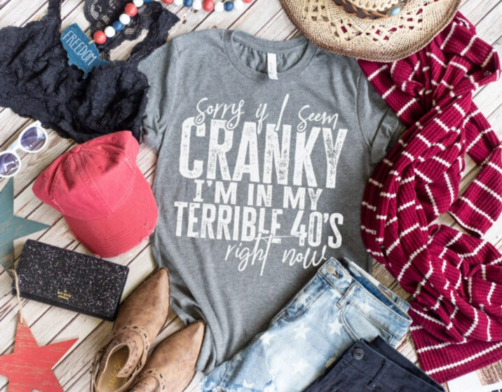 Sorry If I Seem Cranky