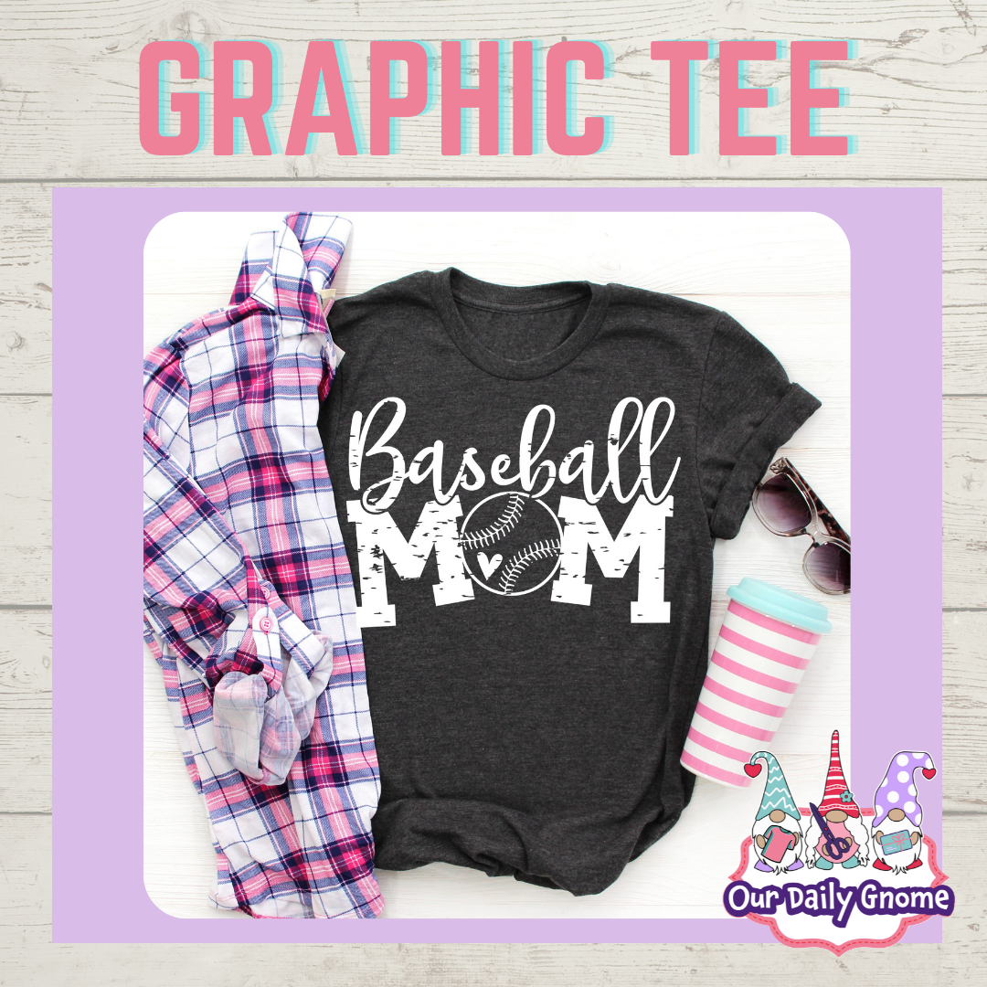 baseball mom heart